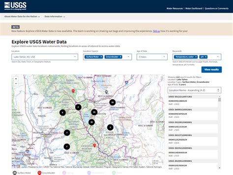 New Feature - Explore USGS Water Data | Water Data For The Nation Blog