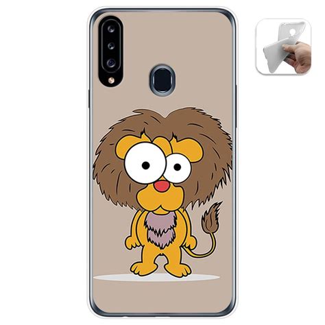 Comprar Samsung Galaxy A S Funda Gel Tpu Silicona Dibujo Leon Envio Gratis