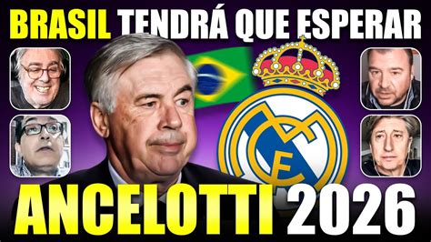 ANCELOTTI RENUEVA CON EL REAL MADRID HASTA 2026 TERTULIA YouTube