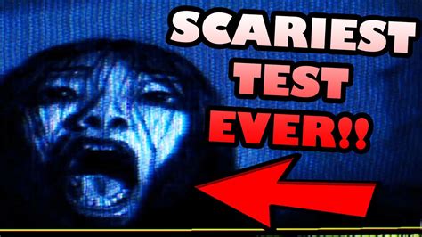 This Is The Scariest Test I Ve Ever Taken Youtube