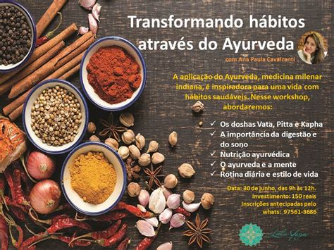 Transformando Hábitos Através Do Ayurveda