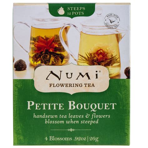 Numi Flowering Tea Set | Numi Petite Bouquet Flowering Tea 4 Piece Set