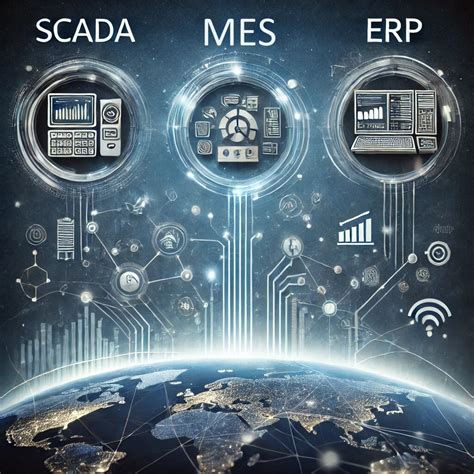 What Is Mes Vs Erp Vs Scada