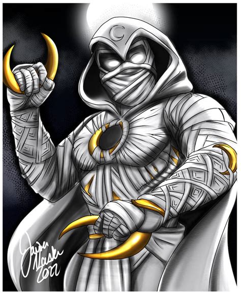 Fanart Moon Knight By Auroranorthstudio On Deviantart