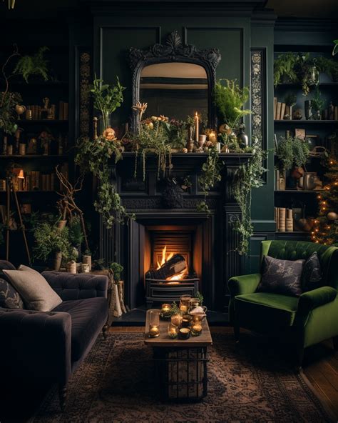 A Living Room Filled With Furniture And A Fire Place Next To A