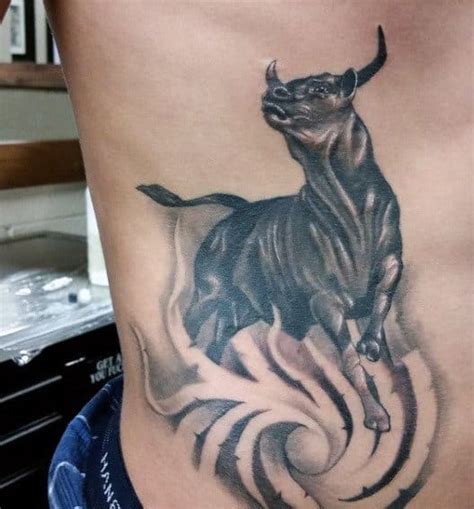 70 Bull Tattoos For Men Eight Seconds Of 2000 Pound Furry