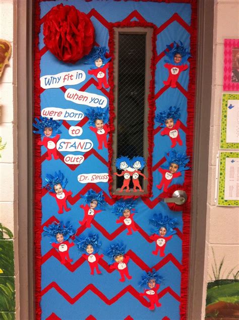 Dr Seuss Classroom Door Dr Seuss Pinterest