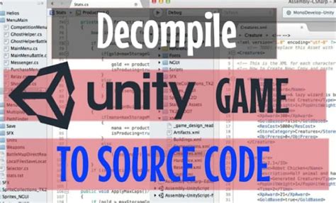 Decompile, decompile, unity game get source code, decompile app by ...