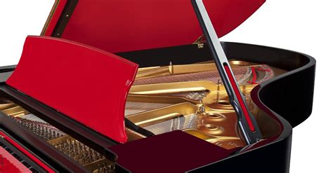 Red Pops Piano Steinway Sons Special Collection Piece Of Art