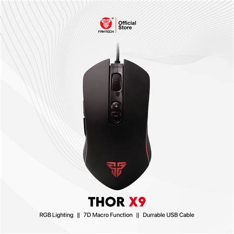 Fantech Gaming Mouse X9 THOR Standart Macro Fantech Indonesia