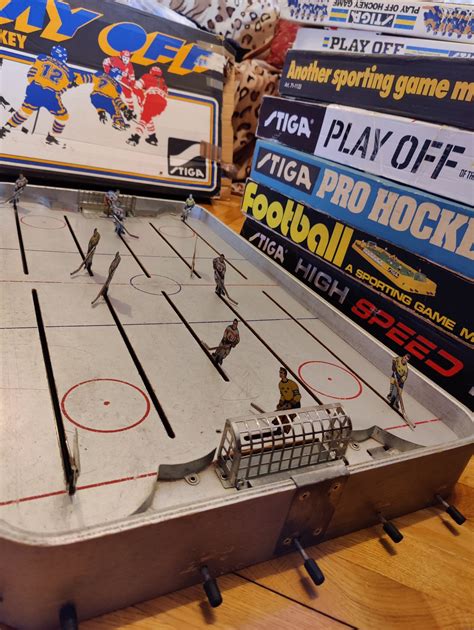 Stiga Playoff Hockey Hokej Na Lodzie Retro Vintage Prl Gry Zabawk