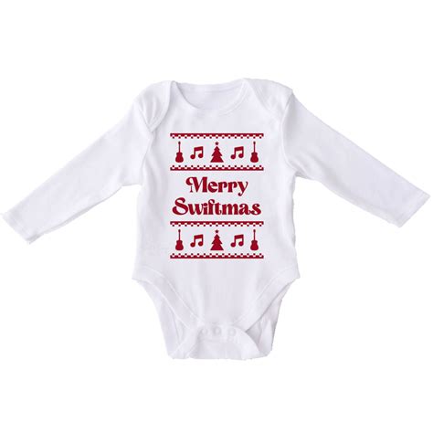 Merry Swiftmas Taylor Swift Onesie® Sweet And Saucy Designs