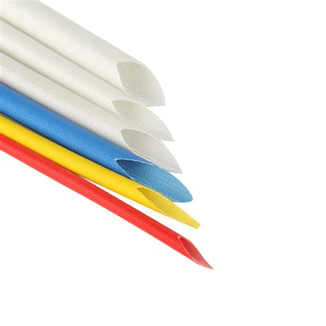 Fiberglass Sleeving High Voltage Low Voltage Silicone Rubber Sleeve