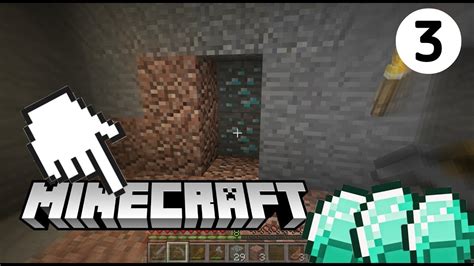 3 Survie Minecraft 114 Découverte De Mes Premiers Diamants Youtube