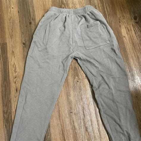 Slate Grey Sp5der Worldwide Sweats Size Large Only Depop