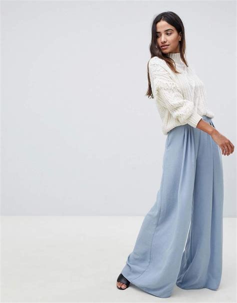 Asos Design Multi Pleat Palazzo Pant Wedding Outfits That Aren T Dresses Popsugar Fashion Uk