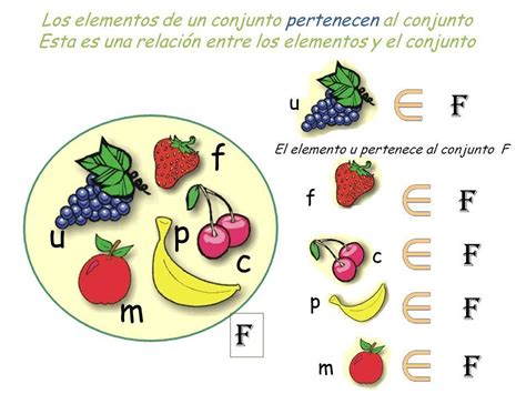 Conjuntos De Pertenencia Y No Pertenencia Flashcards