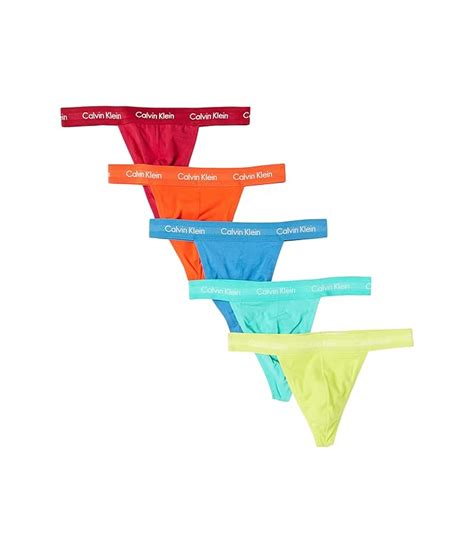 Calvin Klein Underwear The Pride Edit Thong 5 Pack