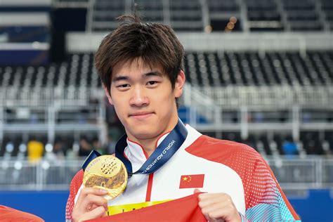 2024 Swammy Awards Asian Male Swimmer Of The Year Pan Zhanle