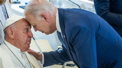 Cbsn Fusion Biden Meets With Pope Francis At G Summit Thumbnail