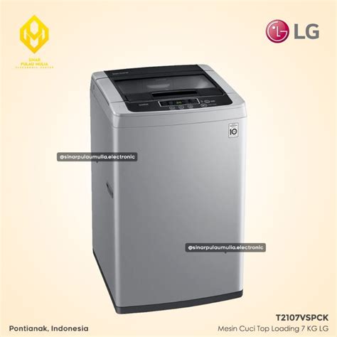 Jual Lg Mesin Cuci Top Loading Kg Inverter T Vspck T