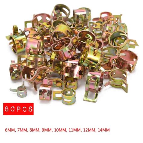 Clips Ressort Solides Pour Tuyaux Pi Ces Assortiment Pour Serrage S