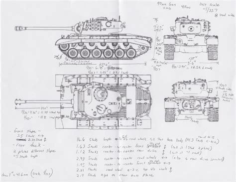 LEGO MOC M26 Pershing Tank by jeffmcclain | Rebrickable - Build with LEGO