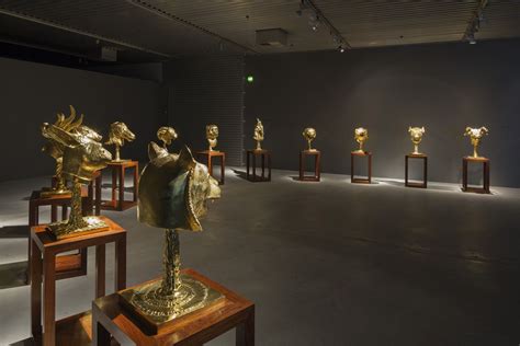 Where To See Ai Weiweis Circle Of Animals Zodiac Heads In Gold Right