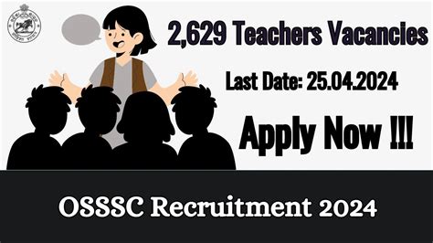 Osssc Recruitment 2024 Latest 2629 Teachers Vacancies On 12 March 2024