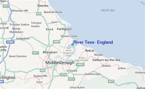 River Tees Map