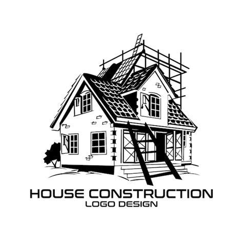 Premium Vector House Construction Vector Logo Design