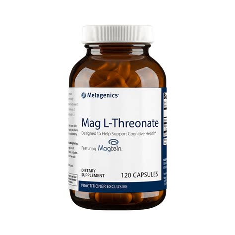 Mag L Threonate Metagenics Inc