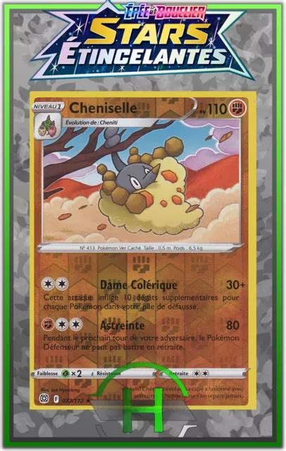 Cheniselle Reverse Eb Stars Tincelantes Carte Pok Mon