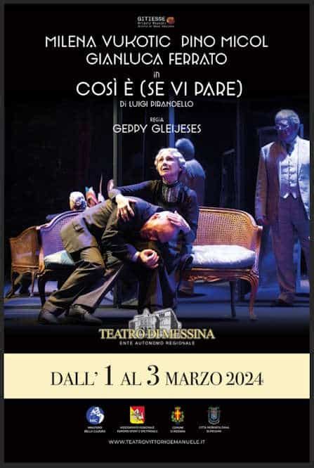 Cos Se Vi Pare Con Milena Vukotic Da Venerd Marzo Al Teatro