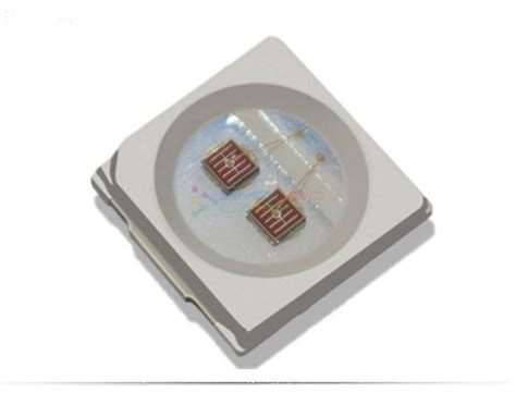 300 Ma Current Led 3030 Smd 2 In 1 Parallel Single Color Red Led Chip