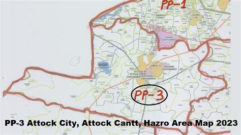 pp  attock delimitation halqabandi area map election