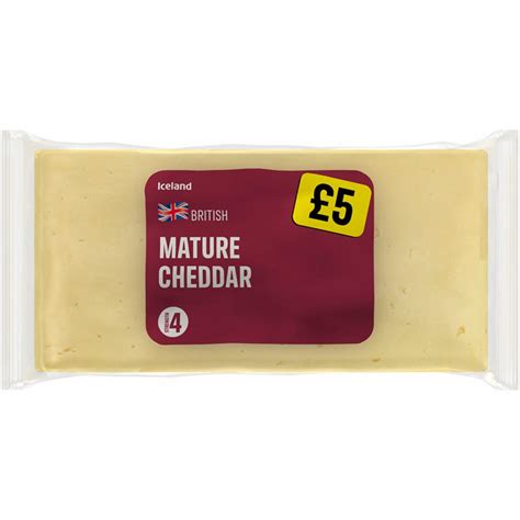 Iceland British Mature Cheddar 730g Cheddar Cheese Iceland Foods