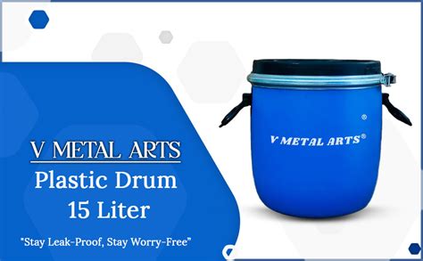 V Metal Arts A Premium Range Of Metallic Products Plastic Drum