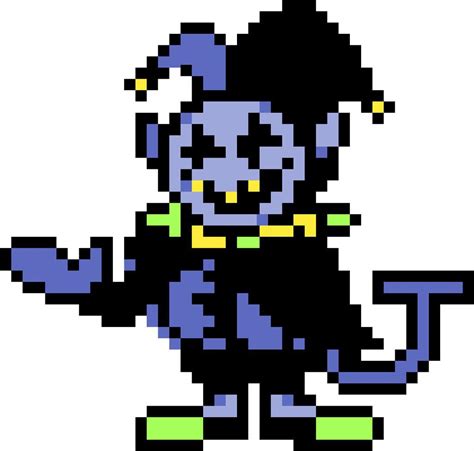 Jevil Overworld Sprite My Take Deltarune Amino