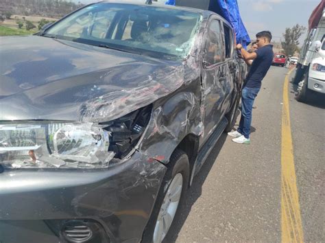 Choque De Veh Culos Deja Personas Lesionadas En Charo Quadrat N