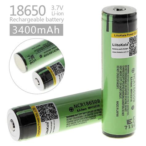 Panasonic 18650 Rechargeable Batteries