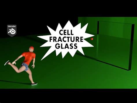 CELL FRACTURE Glass Tutorial In Blender YouTube