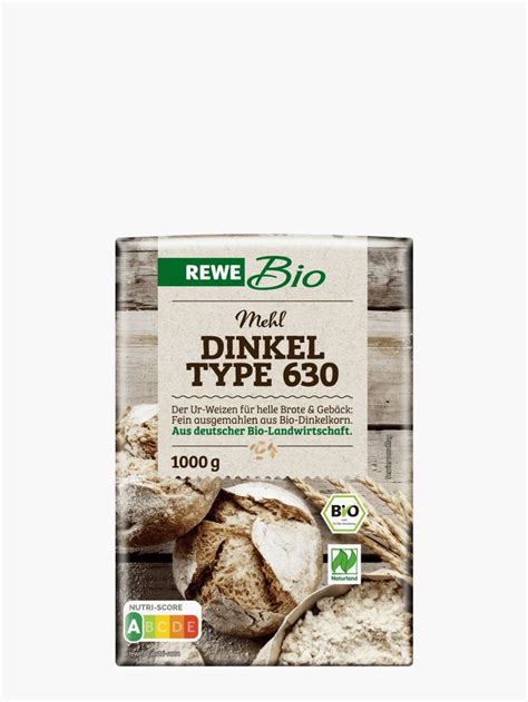 Rewe Bio Dinkelmehl Type Kg Flink Gie Erstr Wolt