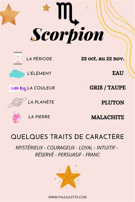 Les Signes Du Zodiaque Le Scorpion Pauuulette Blog Makeup