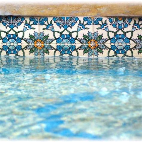 Waterline Tiles And Pool Tiles Jennoli Art Swimming Pool Tiles