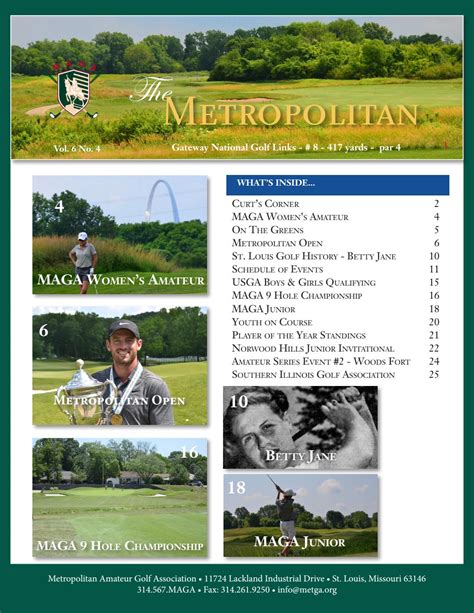 Metropolitan Amateur Golf Association June 2019 Newsletter By Curt Rohe Issuu