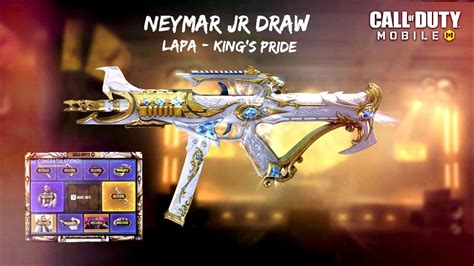 Call Of Duty Mobile NEW NEYMAR JR DRAW Unlock LAPA King S Pride