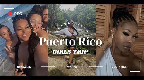 PUERTO RICO GIRLS TRIP Visiting La Placita Hiking El Yunque