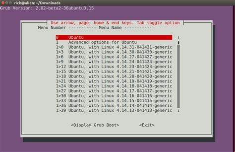 Grub2 How To List Grubs Menuentries In Command Line Ask Ubuntu