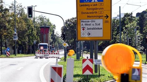 Augsburg Baustellen Update So L Uft Es Aktuell Auf Augsburgs Stra En